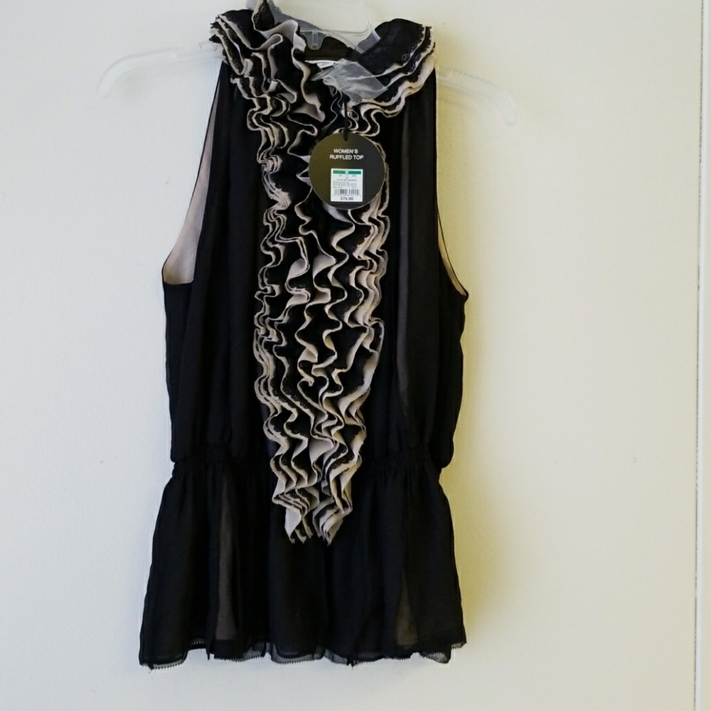 Robert Rodriguez Womens Ruffled top